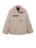 Mango Tan Wool Coat Size L - photo 1