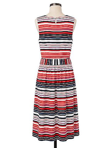 Tommy Hilfiger Nautical Stripe Midi Dress Casual Dress (view 2)