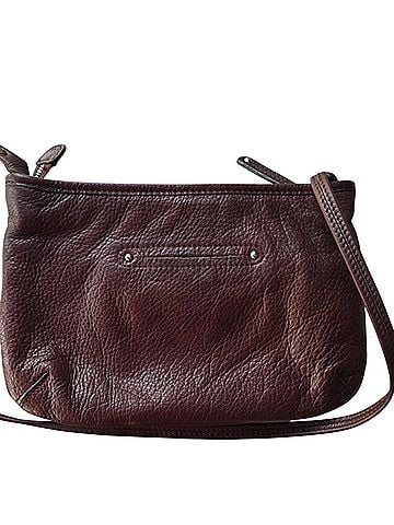 B Makowsky Leather Crossbody Bag (view 2)