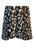 Aidan Mattox 100% Polyester 4% Elastane Floral Black White Cocktail Dress Size 6 - photo 4
