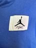 Nike 100% Cotton Solid Blue White Pullover Sweater Size M - photo 9