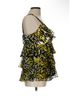 Cache 100% Polyester 100% Polyester Animal Print Multi Color Sleeveless Blouse Size L - photo 3