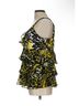 Cache 100% Polyester 100% Polyester Animal Print Multi Color Sleeveless Blouse Size L - photo 4