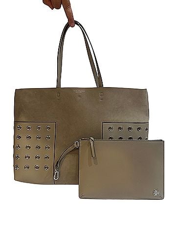 Tory Burch Leather Tote (view 1)