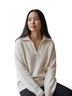Veronica Beard Ivory Wool Cardigan Size XL - photo 1