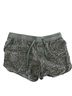 Maurices Animal Print Gray Denim Shorts Size 14 - photo 1