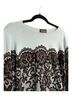 Bob Mackie Floral Blue Black Casual Sweaters Size M - photo 4