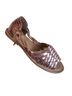 ASOS 100% Leather Aztec Or Tribal Print Pink Sandals Size 7 - photo 2