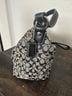 Coach Jacquard Black White Gray Hobo One size - photo 3