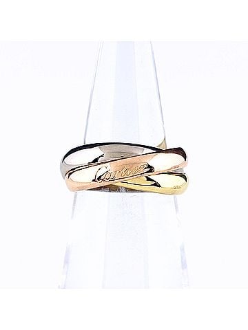 Cartier Cartier Trinity Ring, available in yellow gold (YG), pink (PG), and white (WG). 750 alloy. Suitable for women. (view 1)