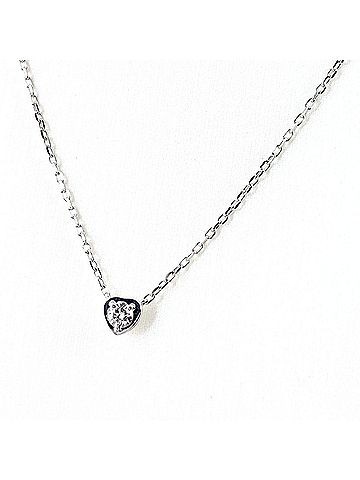 Cartier Cartier Diamants Légers de Heart Necklace Pendant Diamond d'Amour 750 Women's (view 1)