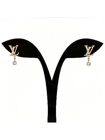 Louis Vuitton Louis Vuitton Idylle Blossom Earring Set, Pink Gold (PG), Small Diamond Earrings, 750 Diamond, Women's (view 1)