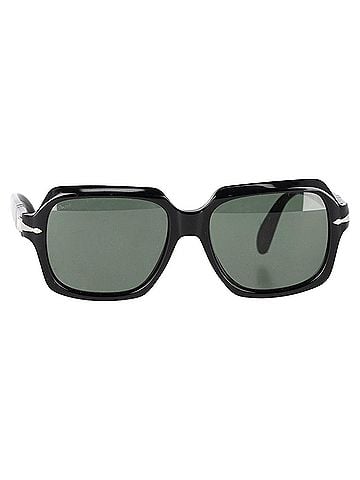 Persol Persol PO3328S Square Sunglasses in Black Acetate (view 1)