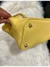 Coach 100% Leather Yellow Leather Satchel One size - photo 6