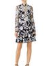 Adelyn Rae 100% Polyester Floral Black White Casual Dress Size S - photo 4