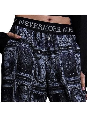 Hot Topic Wednesday Character Tarot Card Pajama Pants Casual Pants (view 2)