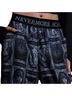 Hot Topic 95% Nylon 5% Spandex 100% Polyester Print Black Gray Casual Pants Size L - photo 2