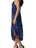 Nightcap 100% Silk Animal Print Blue Casual Dress Size S - photo 4