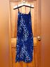 Nightcap 100% Silk Animal Print Blue Casual Dress Size S - photo 7