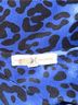 Nightcap 100% Silk Animal Print Blue Casual Dress Size S - photo 3
