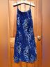 Nightcap 100% Silk Animal Print Blue Casual Dress Size S - photo 6