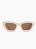 Quince 100% Acetate Brown Ivory Sunglasses One size - photo 15