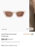 Quince 100% Acetate Brown Ivory Sunglasses One size - photo 6