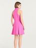 Cinq à Sept 93% Polyester 7% Elastane 100% Polyester Pink Cocktail Dress Size 4 - photo 4