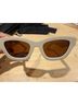 Quince 100% Acetate Brown Ivory Sunglasses One size - photo 7