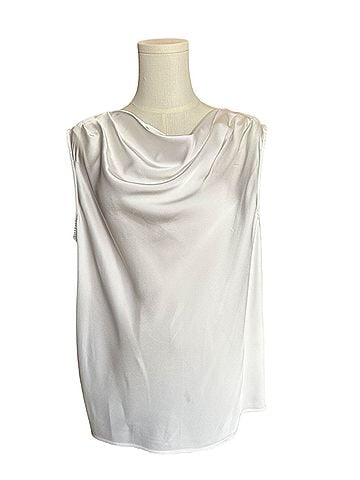 Halogen Draped Cowl Sleeveless Blouse (view 1)
