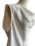 Halogen 100% Polyester Ivory Sleeveless Blouse Size M - photo 2