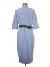 DKNY 63% Polyester 32% Viscose 5% Spandex 100% Polyester Blue Cocktail Dress Size 6 - photo 2