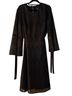 Nine West Solid Black Cocktail Dress Size 16 - photo 1