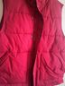 St. John's Bay 100% Polyester 100% Polyester 100% Polyester Red Vest Size M - photo 5