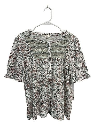 Lucky Brand Short Sleeve Blouse (view 1)
