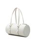 Burberry 100% Leather White Leather Barrel Shoulder Bag One size - photo 3