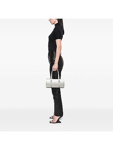 Burberry Leather Barrel Shoulder Bag (view 2)
