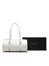 Burberry 100% Leather White Leather Barrel Shoulder Bag One size - photo 7