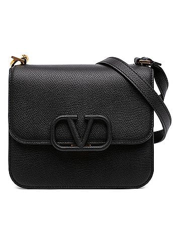 Valentino Small Grained Calfskin VSling Crossbody (view 1)