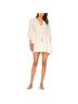 REVOLVE 100% Cotton Stars White Gold Casual Dress Size XS - photo 1