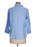 L.L.Bean Blue L.L.Bean 3/4 Sleeve Button Down Shirt Size M - photo 2