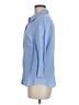 L.L.Bean Blue L.L.Bean 3/4 Sleeve Button Down Shirt Size M - photo 4