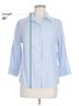 L.L.Bean Blue L.L.Bean 3/4 Sleeve Button Down Shirt Size M - photo 5
