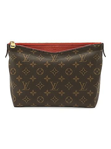 Louis Vuitton LOUIS VUITTON Louis Vuitton Monogram Pallas Beauty Case Multi Pouch Clutch Bag Cerise Red M64123 (view 2)