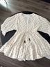 REVOLVE 100% Cotton Stars White Gold Casual Dress Size XS - photo 8