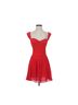 Reformation Red Cocktail Dress Size 2 - photo 1