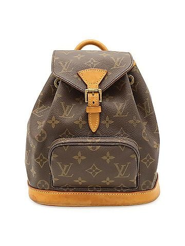 Louis Vuitton LOUIS VUITTON Louis Vuitton Monogram Mini Montsouris Backpack Rucksack Shoulder Bag M51137 (view 1)