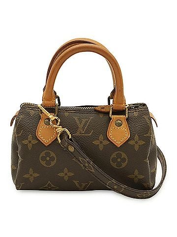 Louis Vuitton LOUIS VUITTON Louis Vuitton Monogram Mini Speedy Handbag Pouch Shoulder Bag M41534 (view 1)