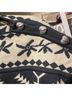 Obermeyer Fair Isle Black White Pullover Sweater Size M - photo 4