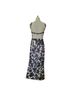 Commense 100% Polyester Floral Black White Brown Casual Dress Size M - photo 2